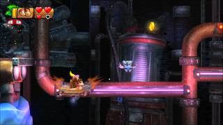 Donkey Kong Country Tropical Freeze  100 Walkthrough  67 Frozen Frenzy Puzzle Pieces and KONG [upl. by Banwell515]