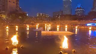 WaterFire  Providence RI  August 17 2024  Red Bull  Wakeboarding [upl. by Francois]