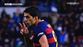 Luis Suarez vs Real Madrid A La Liga 201516 HD 1080i By MarcosComps [upl. by Nosemyaj674]