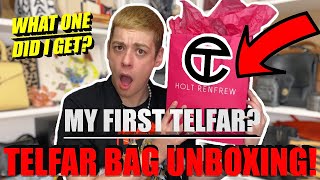 My FIRST Telfar Bag Telfar Small Shopping Bag Unboxing Luxury Handbag Unboxing [upl. by Erimahs]