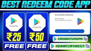 Google Play Gift Card Earning App 2024  Free Redeem Code  Get Unlimited Google Play Redeem Code [upl. by Betthezul]