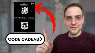 Comment Mettre Une Carte Cadeau Sur Epic Game  VBucks Fortnite [upl. by Arhas259]