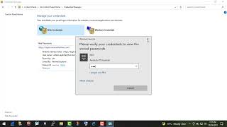 How to View Passwords in Credential Manager [upl. by Notsreik]