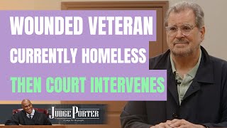 Wounded Homeless Veteran In Court See What Happens Next [upl. by Herwick]