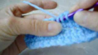 How To Make A Double Crochet Decrease [upl. by Adnamaa257]