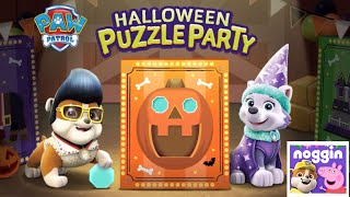 Noggin Kids Game Paw Patrol Halloween Puzzle Party [upl. by Tenner796]