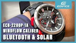 Unboxing The Casio Edifice Windflow ECB2200P1A [upl. by Tiphanie798]