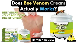 Is Bee Venom Pain Relief Cream Legit [upl. by Stesha]