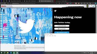 Exploring The Old Twitter Website [upl. by Annavas370]