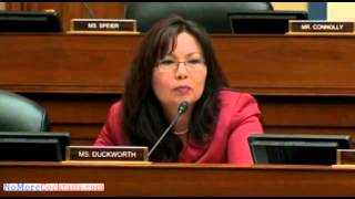 Rep Tami Duckworth blasts Braulio Castillo who got IRS contracts reserved for veterans [upl. by Lita]