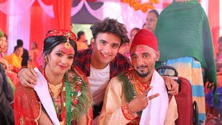 NEPALI WEDDING VLOG  Devid Sharma [upl. by Aicilic]