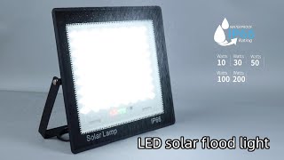 200W Solar led flood light [upl. by Naes]