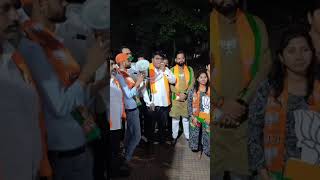 Maharashtra Election Bjp Campaign At Belapur ConstituencyIndiawale54 [upl. by Darooge832]