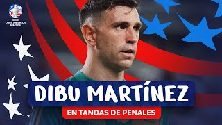 TODAS LAS ATAJADAS DE DIBU MARTÍNEZ EN TANDAS DE PENALES  CONMEBOL COPA AMÉRICA™ [upl. by Ecylahs]