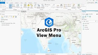 ArcGIS Pro View menu [upl. by Auginahs]