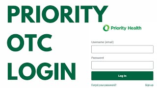 Priority OTC Login Balance Benefits Sign in Catalog ⏬👇 [upl. by Erbe805]