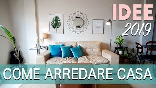 COME ARREDARE CASA Idee economiche  COME ORGANIZZO IL SALOTTO IDEE ARREDAMENTO [upl. by Nitsoj]