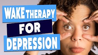 Do Depressed People Need More Sleep How To Do Wake Therapy [upl. by Lennie865]