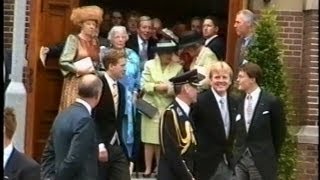 Laatste beelden Prinses Juliana Bijzetting Prinses Juliana in Delft 2004 [upl. by Antipus191]