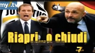 DirettaStadio 7Gold Juventus Roma 10 Crudeli contro tutti [upl. by Lapo]