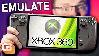 Xbox 360 emulation is now possible on Steam Deck OLED and LCD [upl. by Ennovihs]