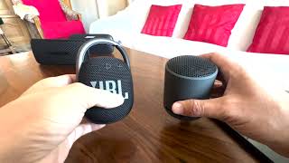 JBL Clip 4 VS Sony XB100sound comparison [upl. by Groos]