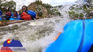 White Water Rafting on Clear Creek  Downstream Adventures in Empire CO [upl. by Ammamaria]