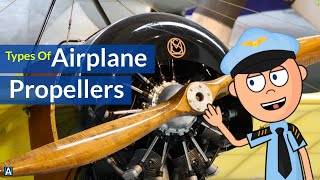 6 Types of Aircraft Propellers in Detail PropellerPlanes Aviation [upl. by Stiruc528]