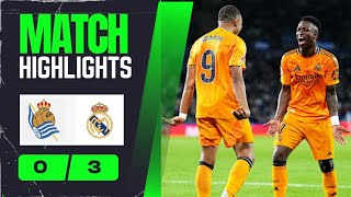 Real sociedad vs Real Madrid 03 All goals Highlights [upl. by Eniawd]