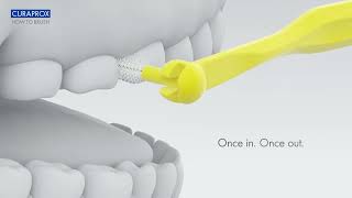 CURAPROX I IDB I HOW TO USE CPS PRIME INTERDENTAL BRUSH I EN [upl. by Tiersten]