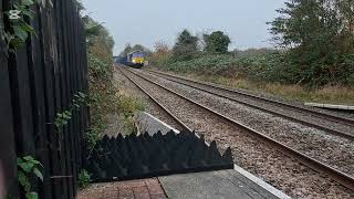 37884  freight and class 60 at Narborough 09112024 [upl. by Sinoda323]