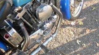 1973 Harley XLCH Sportster with Ultima single fire ignition [upl. by Eiramesor]