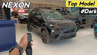 Tata Nexon FearlessS Top Model 2024 ❣️ Nexon Dark Edition Review 😍 [upl. by Kiran]