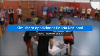 Preparación Pruebas Policía Nacional  MasterD [upl. by Ilbert]