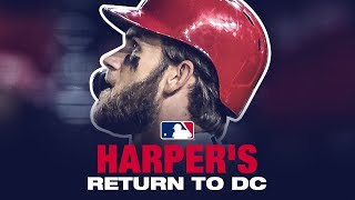 Harpers EPIC return to DC boos HR bat flip and more [upl. by Inoue]