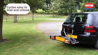 ZX200 Two Bike Cycle Carrier from Witter Towbars [upl. by Mulloy333]