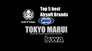 Top 5 Best Airsoft Brands [upl. by Neyud]