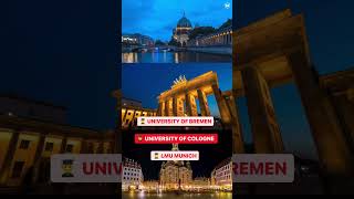 Cheapest Universities to Study in Germany  No Tuition Fees  Germany Study Visa  Leap Scholar [upl. by Anirak]