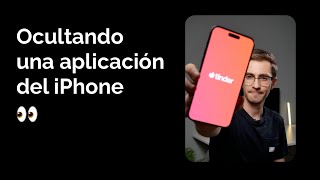 👀 Cómo ocultar una aplicación del iPhone y cambiar el icono por otra con Atajos 🏴‍☠️ [upl. by Ingraham]