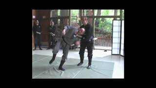 Kunai Ninja Weapon Lesson  Black Belt Ninjutsu Demonstration [upl. by Eitnom388]