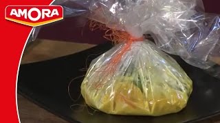 Recette de Papillottes de Cabillaud à la Moutarde  Amora [upl. by Birck]