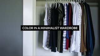 Color in a Minimalist Wardrobe amp How to Create Your Own Color Palette [upl. by Thoma]