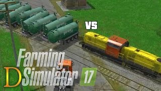 10 CYSTERN vs POCIĄG challenge  Farming Simulator 2017 [upl. by Aggy]