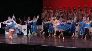 Les Choeurs de lArmée Rouge  Kalinka Russian Popular Dance  Danse Russe Folklorique  Калинка [upl. by Vena]