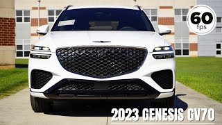 2023 Genesis GV70 Review  The BEST Compact Luxury SUV [upl. by Chamberlin]