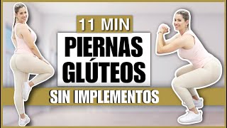 PIERNAS TONIFICADAS Y GLÚTEOS GRANDES  RUTINA DE EJERCICIOS EN CASA SIN PESAS  NatyGlossGym [upl. by Ssej]