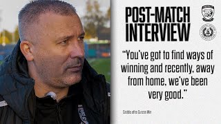 INTERVIEW  Caddis After Win Over Curzon Ashton [upl. by Micheline855]