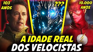 PORQUE OS VELOCISTAS NÃO ENVELHECEM LINHA DO TEMPO THE FLASH [upl. by Mont820]