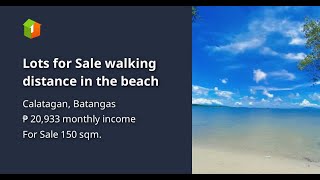 Lots for Sale walking distance in the beach [upl. by Hershel513]