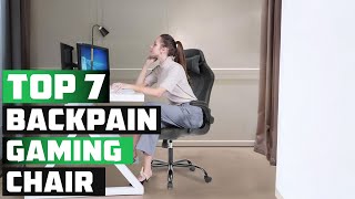 Best Gaming Chair for Back Pain Comfortable and Supportive Choices [upl. by Jonina305]